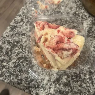 Strawberry shortcake cheesecake