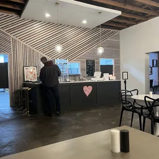 This is the counter to order your savory items.