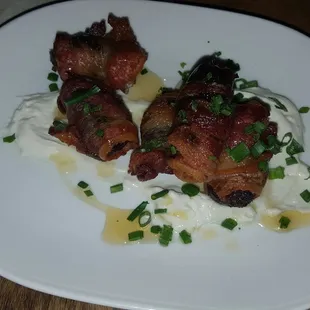 Bacon Wrapped Dates