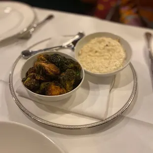 Brussels Sprouts and Risotto