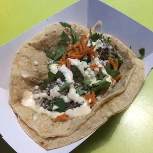 Pork Shawarma Taco