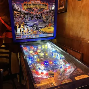 Pabst Blue Ribbon Pinball machine