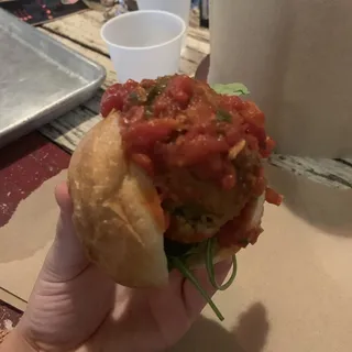 Vegan Meatball Sliders