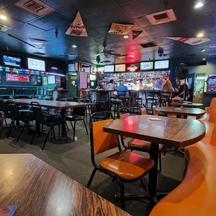 Groovy old retro type of corner pub