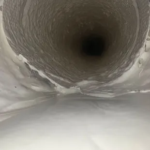 Vent after  IAQ 8000 sealer applied to vent.