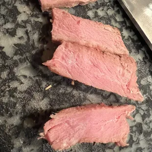 Prime rib, aka shoe leather