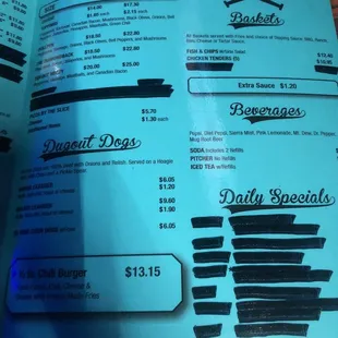 menu, sushi and sashimi