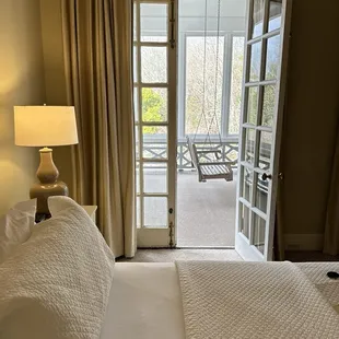 The room