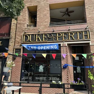 Grand Opening (Re-Opening) of The Duke of Perth
2827 N. Broadway 
Chicago, Illinois 60657