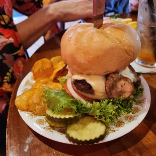 The Dump burger