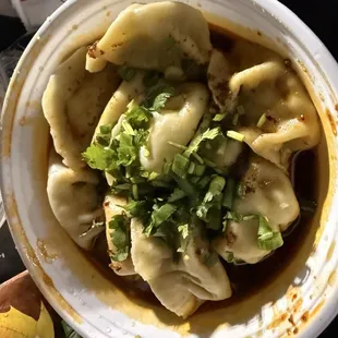 Spicy Chicken Dumplings