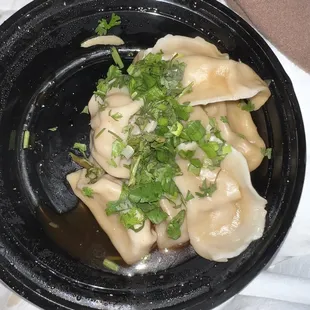 Steamed pork dumplings