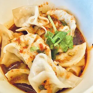 Steamed veggie dumplings