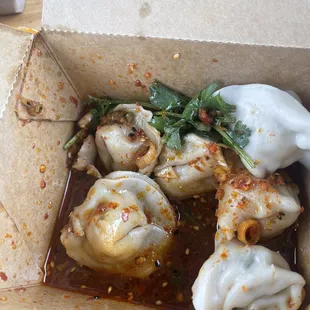 Chicken and Shrimp Dumplings