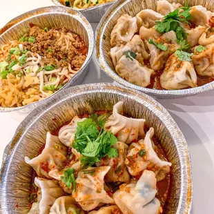 Chicken and Mushroom Dumplings