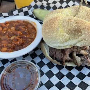 TexasStyle Brisket Sandwich