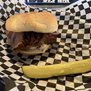 TexasStyle Brisket Sandwich