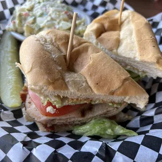 Smoked Turkey Club Sandwich