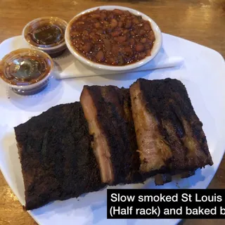 Slow-Smoked St. Louis Ribs