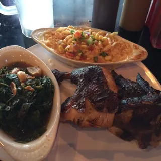 Garlicky Greens with Bacon