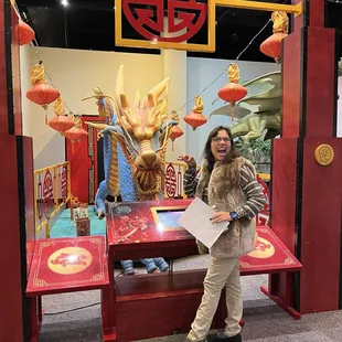 Dragon exhibit