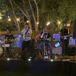 Follow our social media pages for scheduled live music and promos