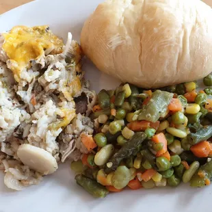 Chicken &amp; wild rice casserole