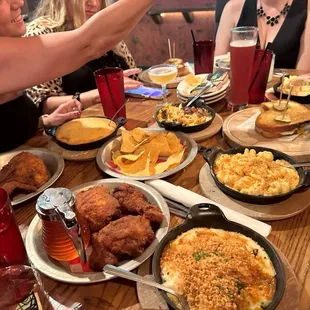 Just about everything!! I ordered the grilled cheese and it was yummy.. Appetizers were the bomb!