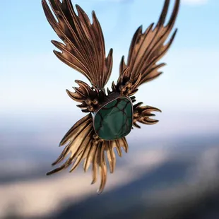 Navajo sterling silver necklace with Turquoise