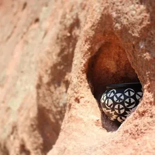 Hand crafted pottery from the Mata Ortiz pueblo
