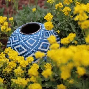 Hand crafted pottery from the Mata Ortiz pueblo