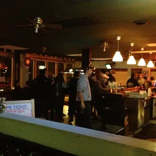 people at the bar