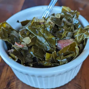 Collard greens with hammock