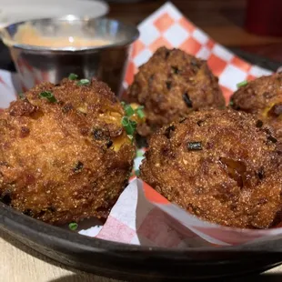 Hush puppies. It came with 6.