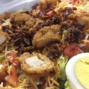 Crispy chicken salad