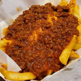 Chili cheese fries