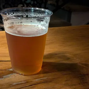 Anti-Hero IPA in a genuine Plastique cup