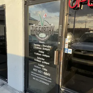 Entrance Feb 2021 - They May be moving to a bigger location soon