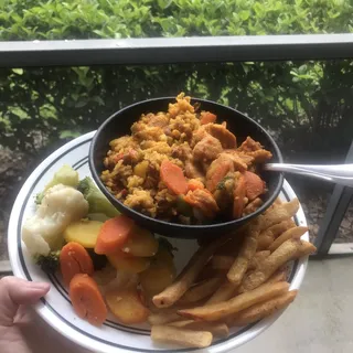 Vegetable Mofongo