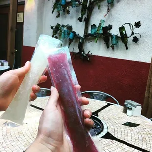 Boozy pops! $5