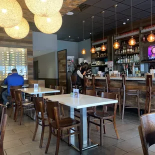 Bar area
