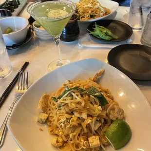 Chicken pad thai