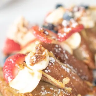 Banana bread French toast