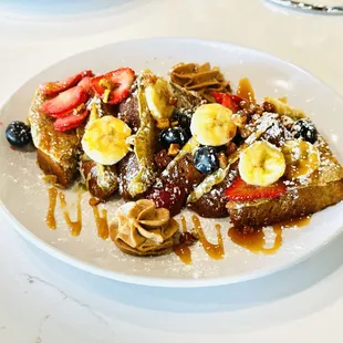 Banana bread French toast