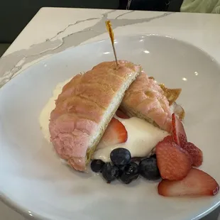 Side order of concha French toast