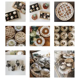 Pies, cookies, scones, and more!