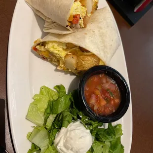 Breakfast Burrito at the Eatery!