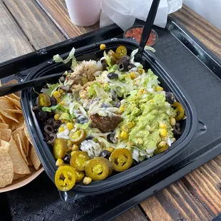 White Cilantro Rice Bowl