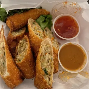 Chicken egg rolls