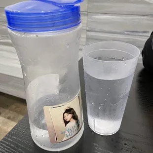 Help yourself cold  water! Very refreshing!